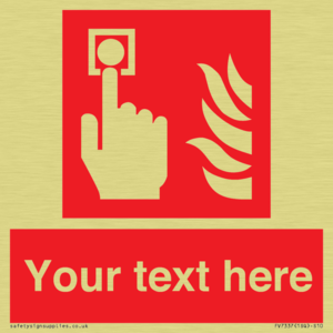 Custom Fire Alarm call point